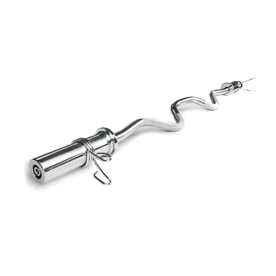 Barra W - Super Curl Olímpica + Collarines